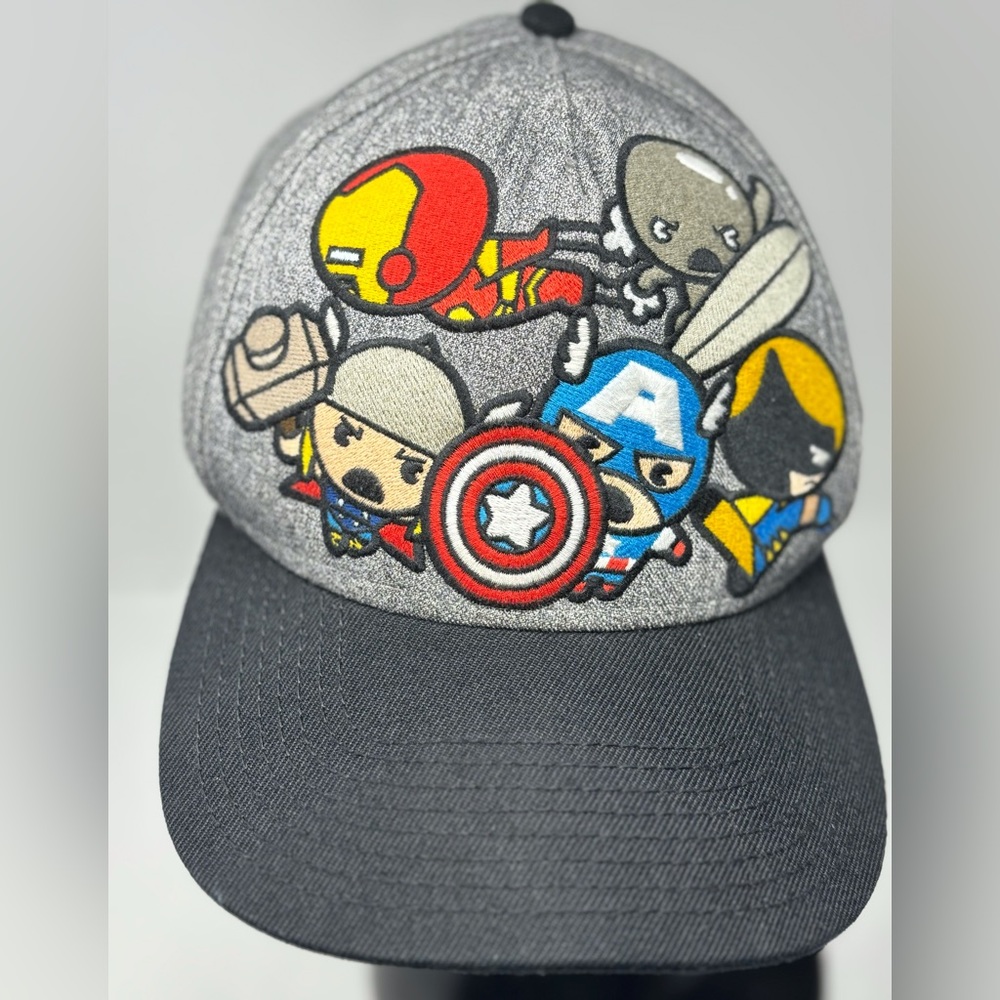 Marvel Comics Avengers Heroes Kawaii style SnapBack hat